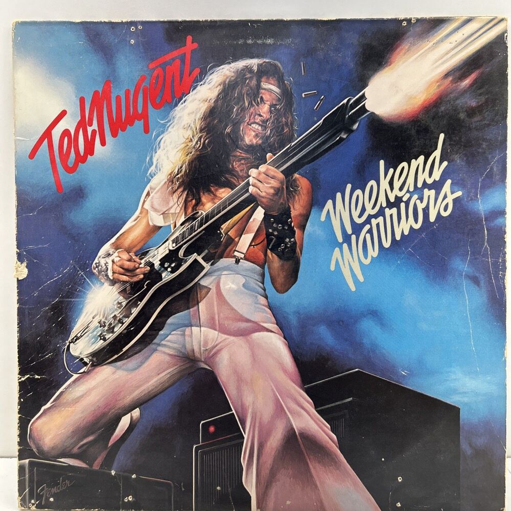 Ted Nugent –‎ Weekend Warriors - Epic – FE 35551 - Vinyl LP Record Album 1978